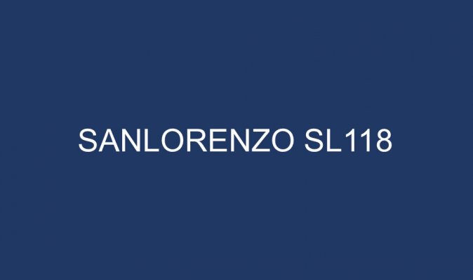 SANLORENZO SL118